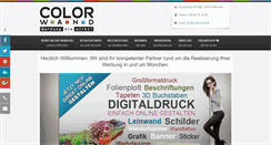 Desktop Screenshot of colorwand.de